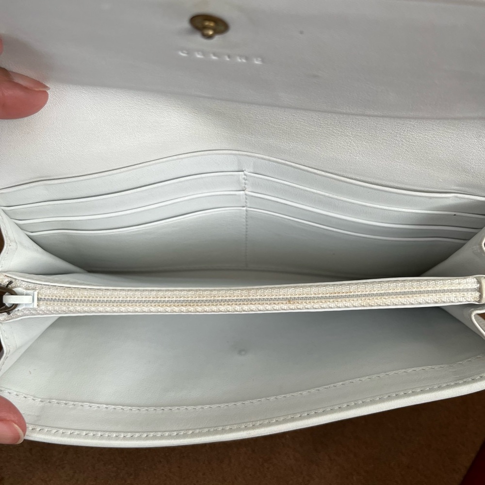 Celine Geometric Patterned Wallet - Picture 6 of 14